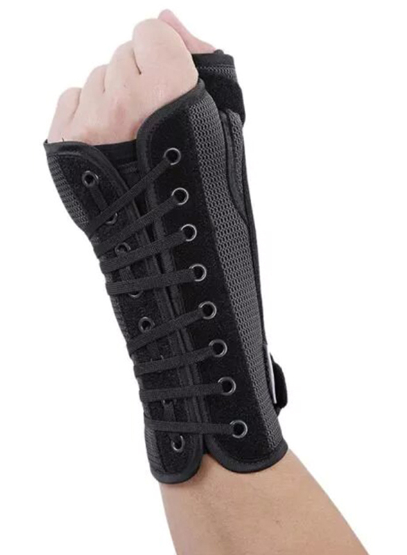 

Olympa Left Wrist & Thumb Brace W/ Stay, 2X-Large, OEH-411, Grey/Black