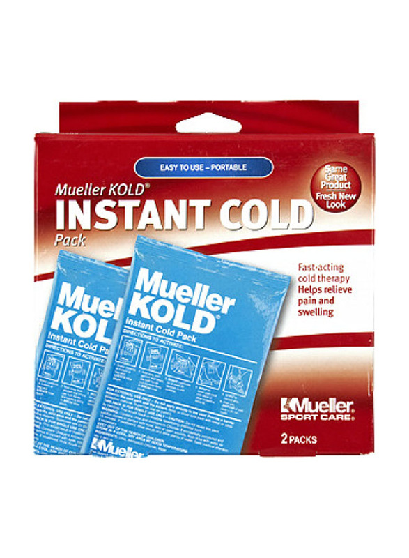 

Mueller Instant Cold Pack, 2 Pieces, 6372, Blue