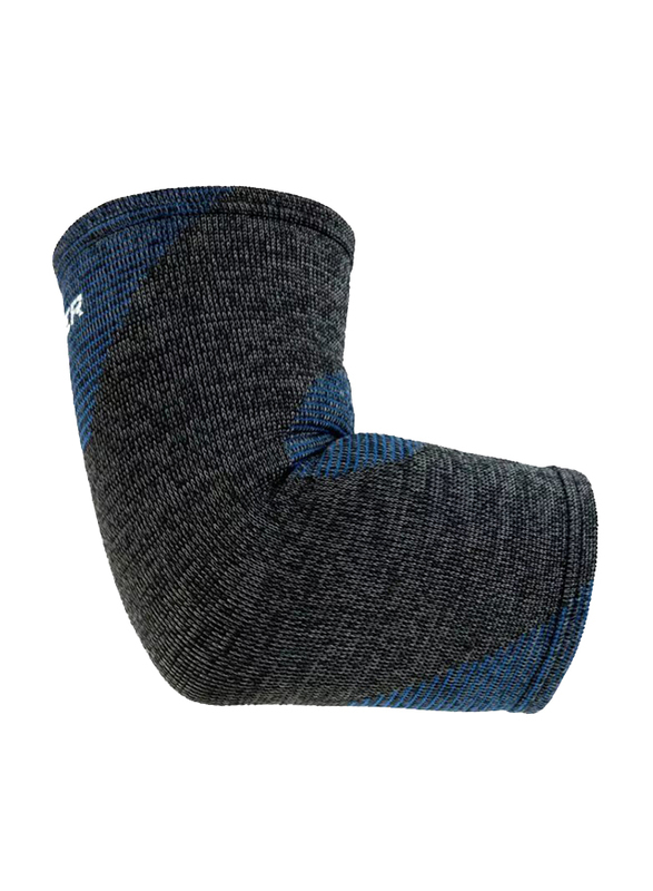 

Mueller 4-Way Stretch Knit Knee Support, L/XL, 64425, Blue/Grey