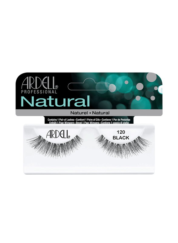 

Ardell Professional Natural False Eye Lash, 120, Black