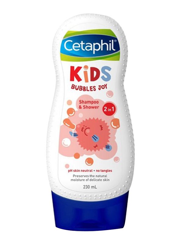 

Cetaphil 230ml Bubble Joy 2-in-1 Shampoo & Shower Gel for Kids