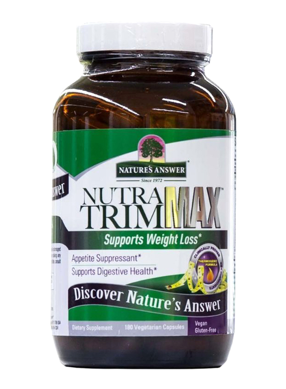 

Nature's Answer Nutra Trim Max V, 180 Capsules