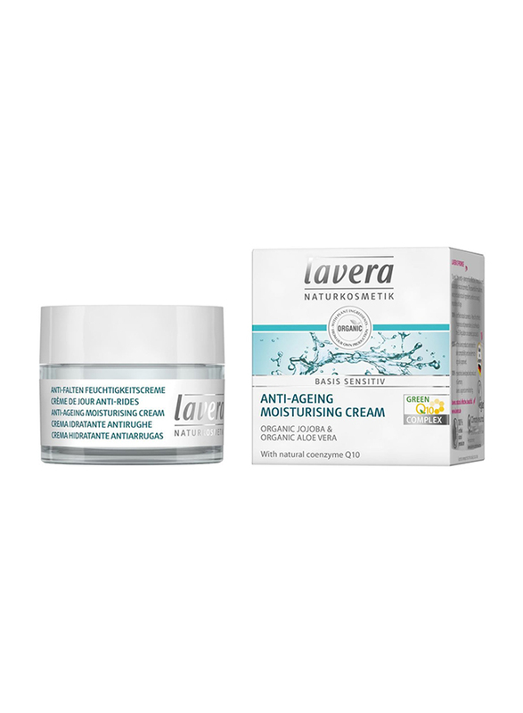 

Lavera Basis Sensitive Q10 Anti-Aging Moisturising Cream, 50ml