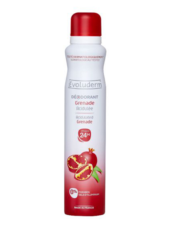 

Evoluderm Grenade Deodorant Spray, 200ml