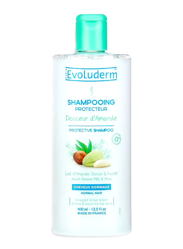 

Evoluderm Douceur D'Amande Protective Shampoo for All Hair Types, 400ml