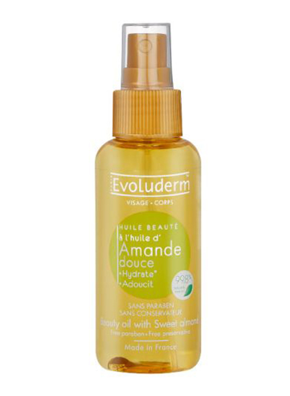 

Evoluderm Sweet Almond Beauty Oil, 100ml