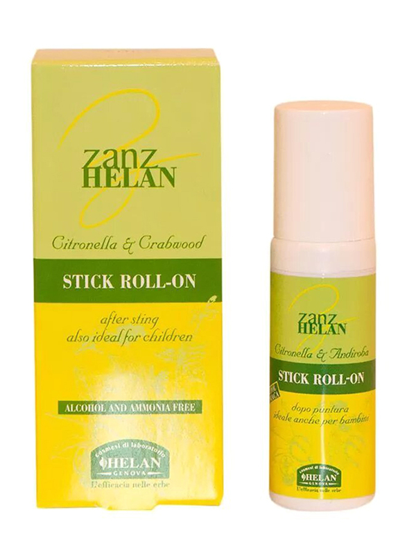 

Helan Genova Zanz Helan Citronella & Andiroba Stick Roll-On, 15ml