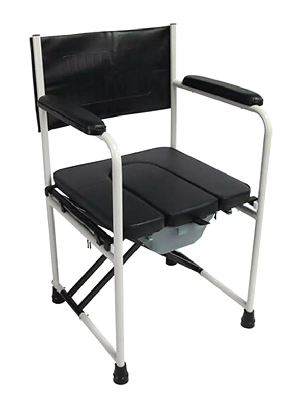 

Dayang Commode Wheelchair Foldable, DY02815, Black