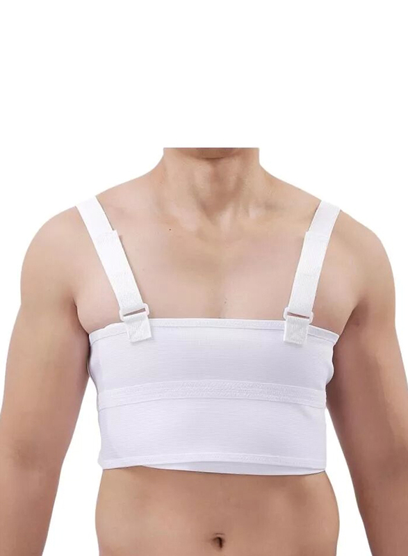 

Olympa Rib Belt W/ Shoulder Strap, Medium, OEB-516, White