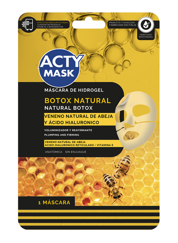 

Acty Mask Natural Botox Bee Venom Hydrogel Mask, 1 Piece