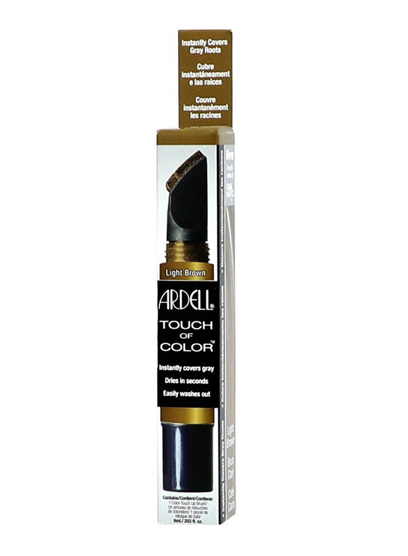 

Ardell Touch Of Color Instant Covers Gray, 6ml, Light Brown