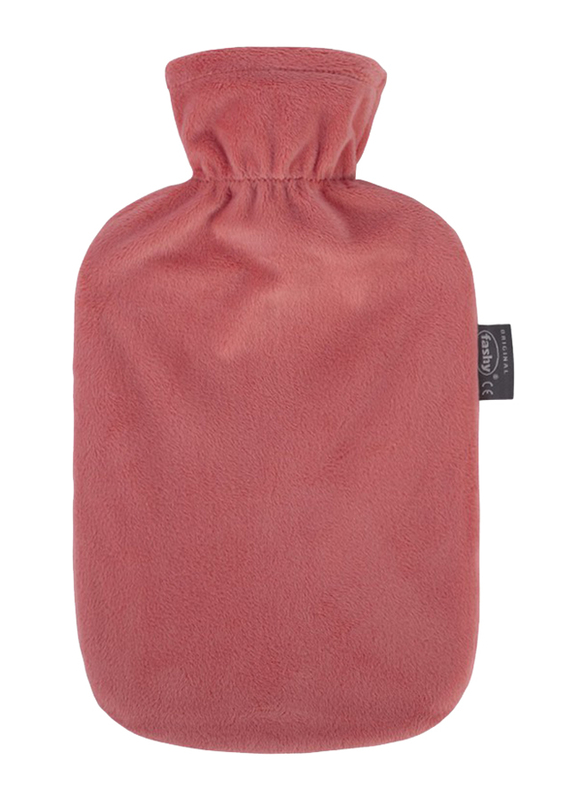 

Fashy Velour Cover Hot Water Bag, 2 Liter, 6712-56, Coral