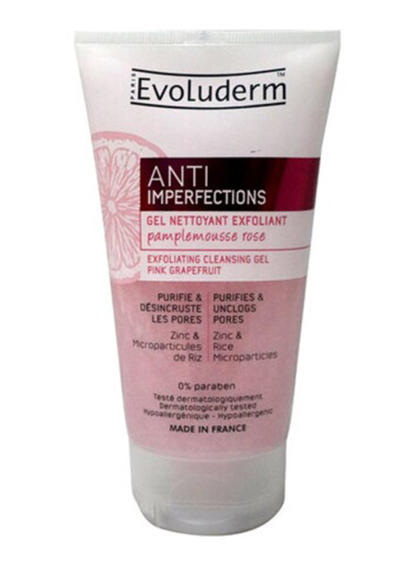 

Evoluderm Anti Imperfection Exfoliating Facial Cleansing Gel, 150ml