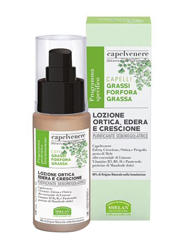 

Helan Genova Capelvenere Nettle, Ivy & Watercress Bio Lotion for All Hair Types, 30ml