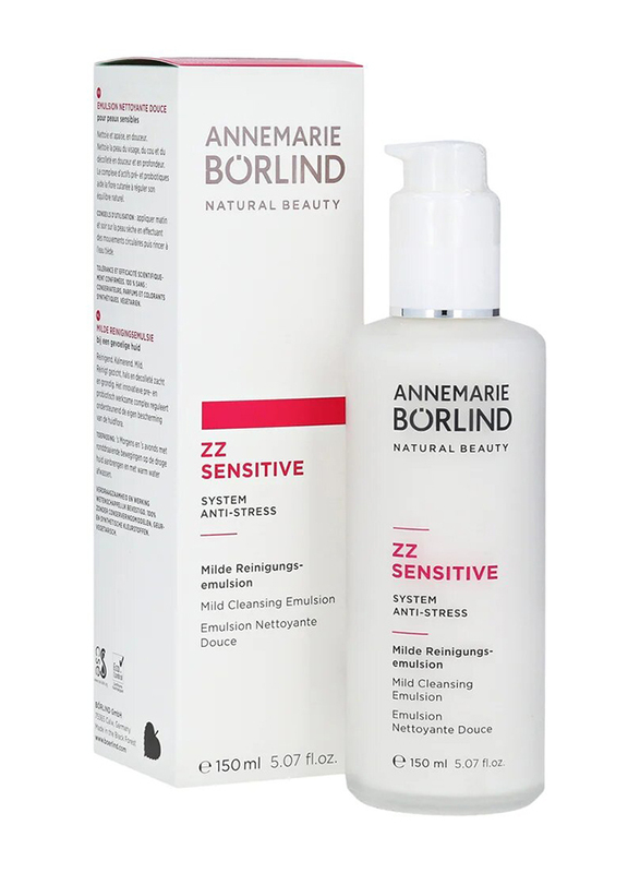 

Annemarie Borlind ZZ Sensitive Anti-Stress Mild Cleansing Emulsion, 150ml