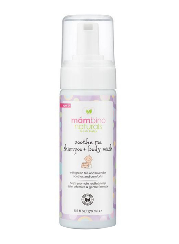 

Mambino Naturals Soothe Me Shampoo+Body Wash, 170ml
