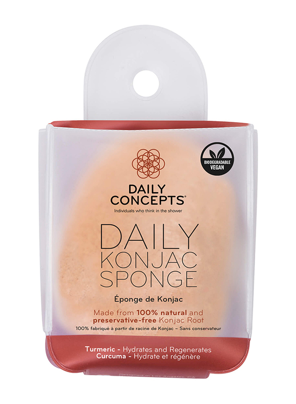 

Daily Concepts Your Konjac Sponge, DC18, Yellow, 1 Piece