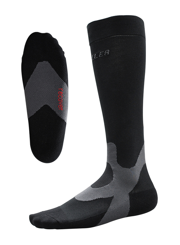 

Mueller Graduated Compression Recovery Socks, 43022, Medium, Black