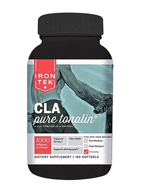 

IronTek CLA Pure Tonalin Dietary Supplement, 180 Softgels