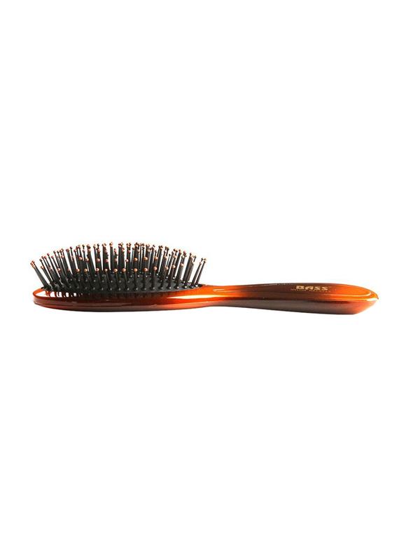 

Bass Brushes Oval Nylon Bristles Brush, 900, Brown, Large