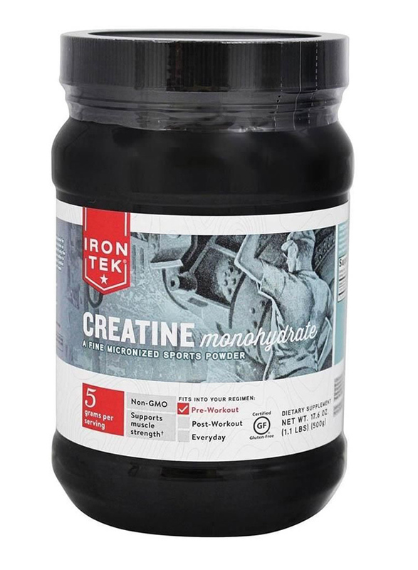 

IronTek Creatine Monohydrate, 500g