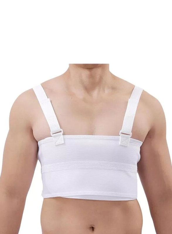 

Olympa Rib Belt W/ Shoulder Strap, X-Large, OEB-516, White