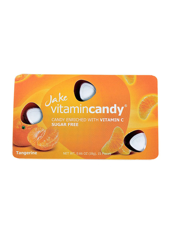 

Jake Sugar Free Vitamin Candy Tab Tangerine, 15 Tablets