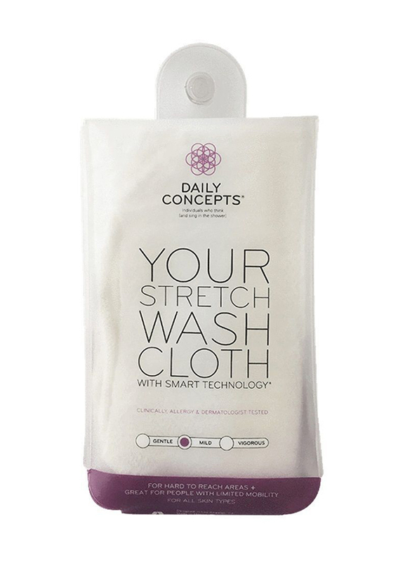 

Daily Concepts Your Stretch Wash Cloth, White