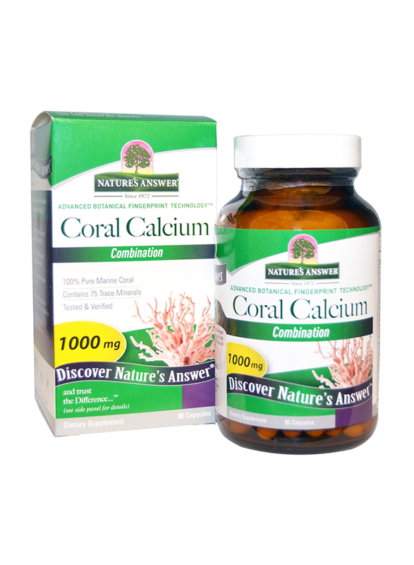 

Nature's Answer Coral Calcium Choice, 1000mg, 90 Capsules