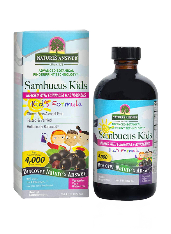 

Nature's Answer Sambucus Kids Syrup, 120ml