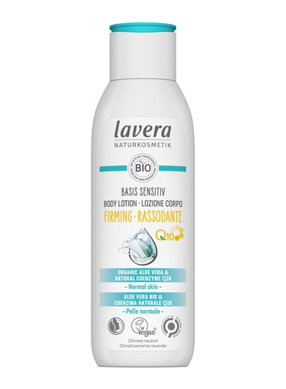 

Lavera Basis Sensitive Firming Body Lotion with Organic Aloe Vera & Natural Coenzyme Q10, 250ml