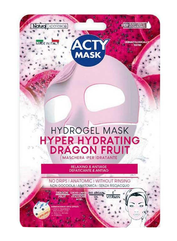 

Acty Mask Hyper Hydrating Dragon Fruit Hydrogel Face Mask, 1 Piece