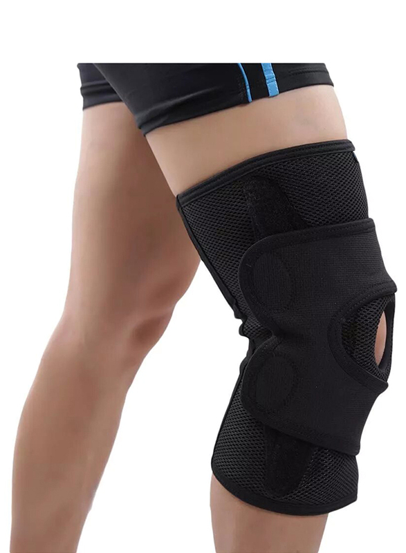 

Olympa Airmesh Knee Brace Sleeve, Large, OES-711, Black