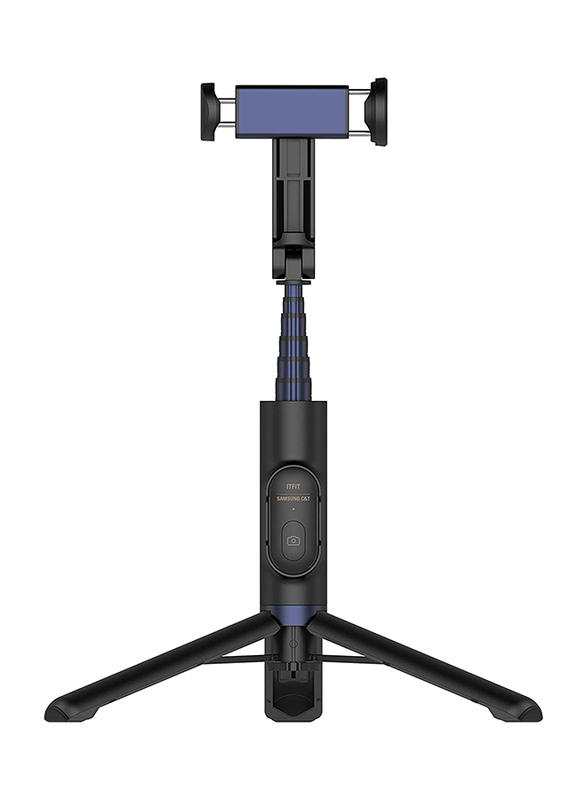 

Samsung Bluetooth Tripod Selfie Stick, GP-TOU020SAABW, Black/Blue