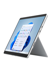 Microsoft Surface Pro 8 2-in-1 Laptop, 13" FHD Touch Display, Intel Core i5, 256GB SSD, 16GB RAM, Intel Iris Xe Graphics, EN KB, Win 11, Silver