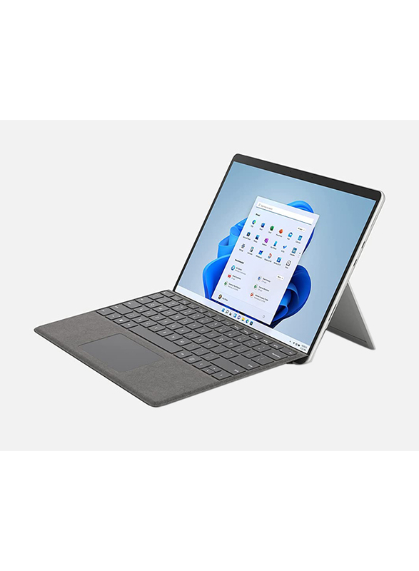 

Microsoft Surface Pro 8 2-in-1 Laptop, 13" FHD Touch Display, Intel Core i5, 256GB SSD, 8GB RAM, Intel Iris Xe Graphics, EN KB, Win 11, Platinum