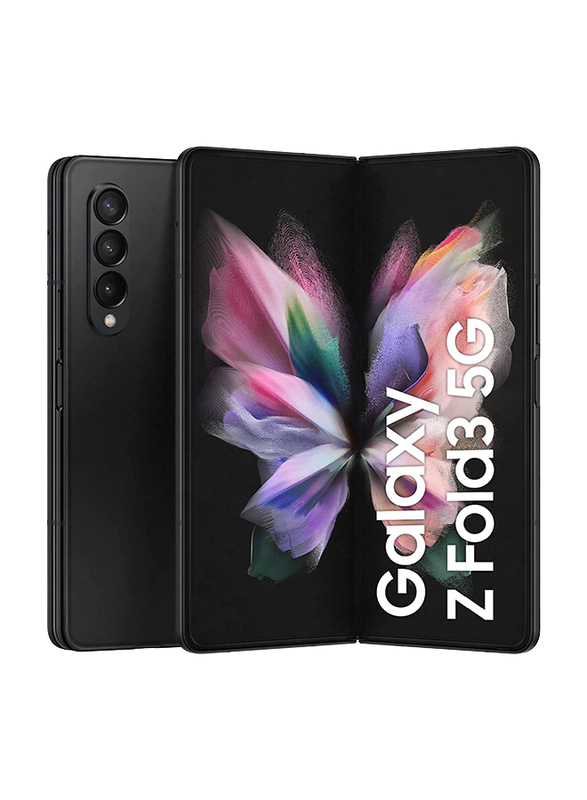 

Samsung Galaxy Z Fold3 256GB Phantom Black, 12GB RAM, 5G, Dual Sim Smartphone, SM-F926BZKDMEA