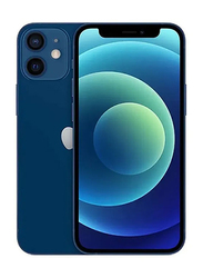 Apple iPhone 12 128GB Blue, With Facetime, 4GB RAM, 5G, Single Sim Smartphone, International UAE Version