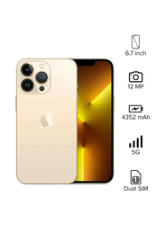 Apple iPhone 13 Pro Max 1 TB Gold, with FaceTime, 6GB RAM, 5G, Single Sim Smartphone