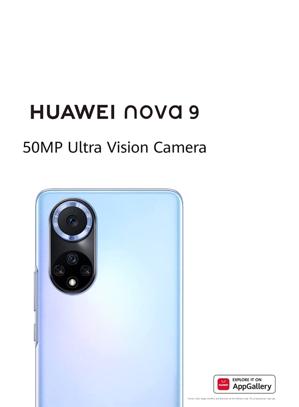 

Huawei Nova 9 128GB Black, 8GB RAM, 4G LTE, Dual SIM Smartphone