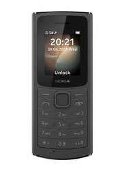 Nokia 110 0.13GB Black, 1GB RAM, 4G LTE, Dual Sim Normal Mobile Phone, 16LYRB21A03
