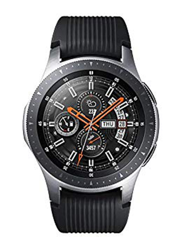 

Samsung Galaxy Watch 46mm Smartwatch, GPS, With Music Storage, Silver