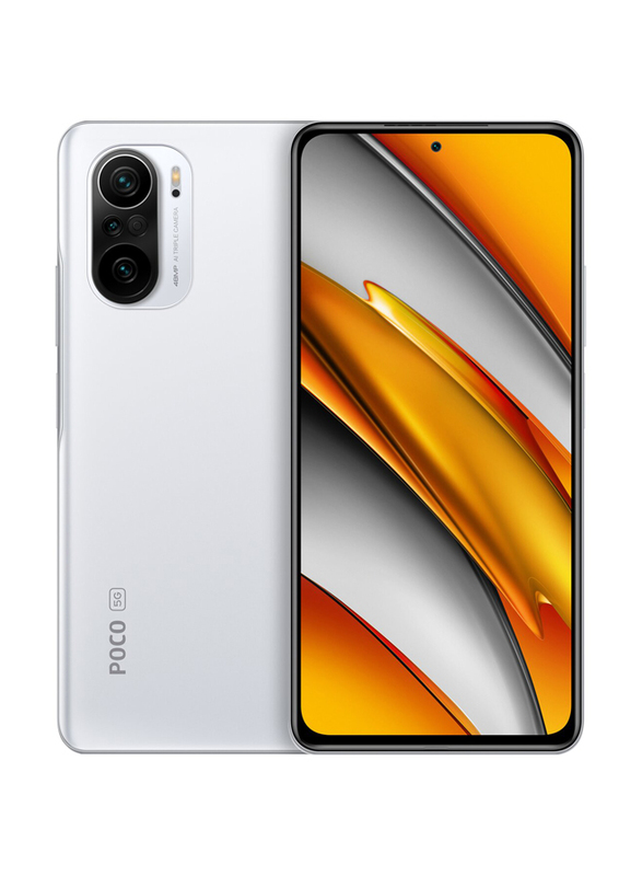 

Xiaomi Poco F3 128GB Arctic White, 6GB RAM, 5G, Dual Sim Smartphone