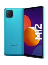 Samsung Galaxy M12 64GB Green, 4GB RAM, 4G LTE, Dual SIM Smartphone