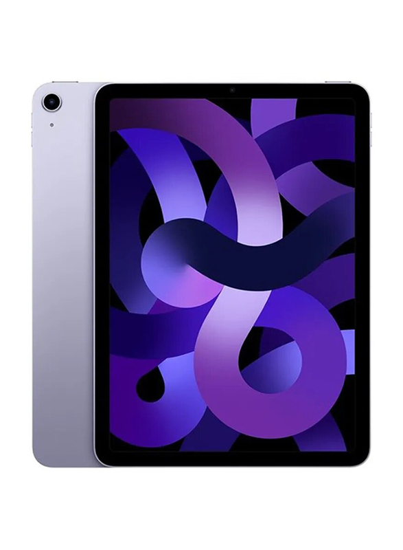 

Apple iPad Air (2022) 5th Gen 256GB Purple, 10.9-inch Tablet, 8GB RAM, 5G, Single Sim, International Version