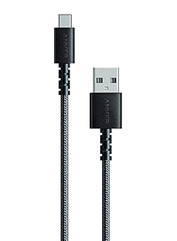 

Anker 1.8-Meter Powerline Select+ USB Type-C Cable, USB Type-C to USB Type A, Black