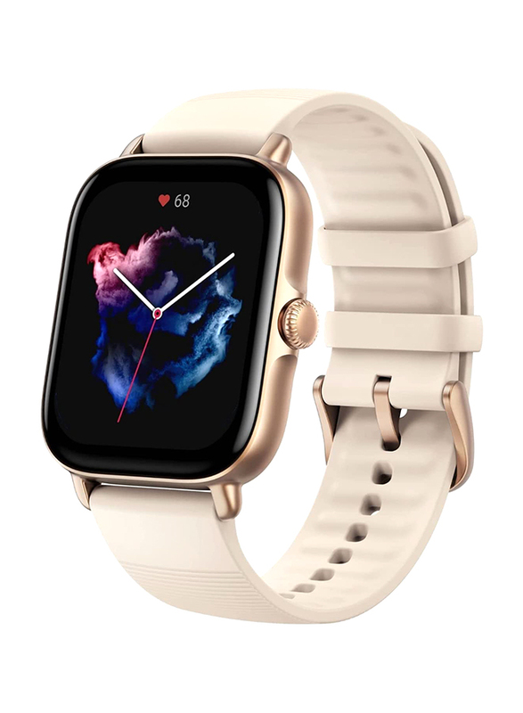

Amazfit GTS 3 Smartwatch with Built-in Alexa, Ivory White