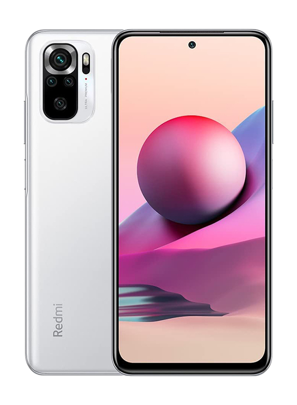 

Xiaomi Redmi Note 10S 128GB White, 6GB RAM, 4G LTE, Dual Sim Smartphone