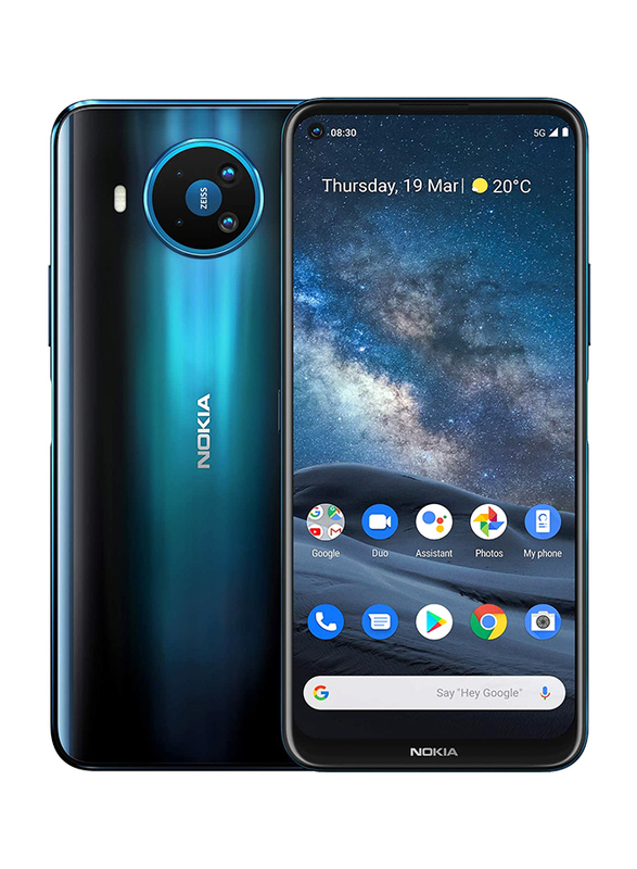 

Nokia 8.3 128GB Blue, 8GB RAM, 5G, Dual Sim Smartphone