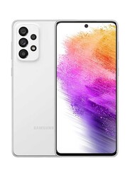 Samsung Galaxy A73 5G 128GB Awesome White, 8GB RAM, 5G, Dual SIM Smartphone